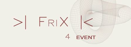 oranger torusknoten mit Schriftzug FriX